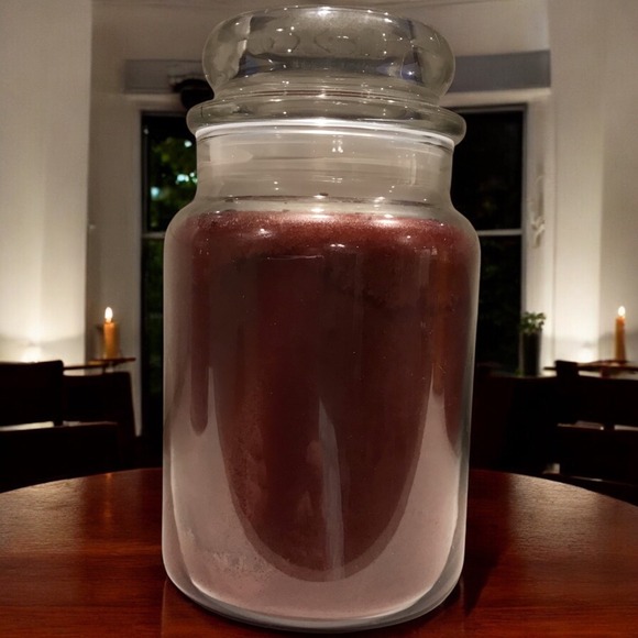 New Yankee Candle Autumn Wreath 22 Oz Housewarmer Jar Candle White Label - Picture 2 of 5